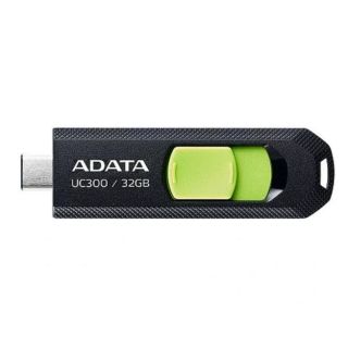 MEMORY DRIVE FLASH USB-C 32GB/ACHO-UC300-32G-RBK/GN ADATA