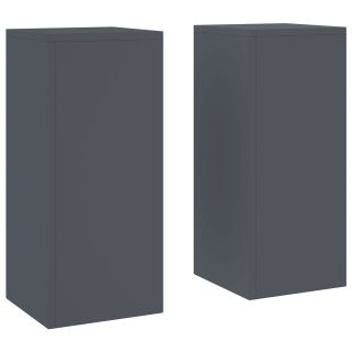 Väljaaedade Taime Seis Pillar 2 tk Antratsiit 24x24x55 cm Teras