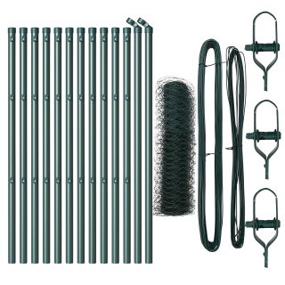 Heksagonaalne aed roheline 0.6x25 m teras