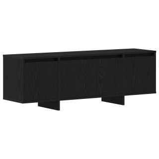 TV kapp mustast tammest, 120x30x40,5 cm, tehispuit
