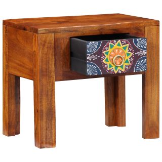 Kõrge Laud 40x30x36 cm Tahke Puit Akaatsia