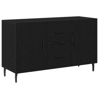 Nurgakapp Mustast Tammest 100x36x60 cm Töödeldud Puit