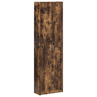 Garderoob Suitsutatud Tamm 55x25x189 cm Tehispuit