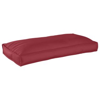 Pallet padi istme/taga toetuseks veinipunane 120x60x12 cm Oxford kangas