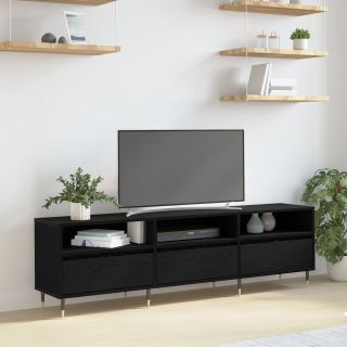 TV kapp Must tamm 150x30x44.5 cm Tehispuit
