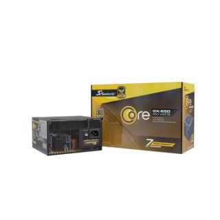 Power Supply|SEASONIC|CORE GX|650 Watts|Efficiency 80 PLUS GOLD|SRP-CGX651-A5A32SF