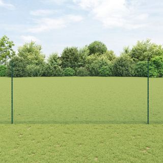 Aia Postid 5 tk U-Kanal Roheline 140 cm Teras,Kuusnurkne Aed Roheline 1.4x10 m Teras