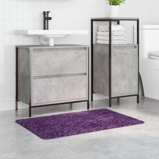 Bath Mat Ristkülikuline Lilla 60x90 cm Polüpropüleen Libisemiskindel