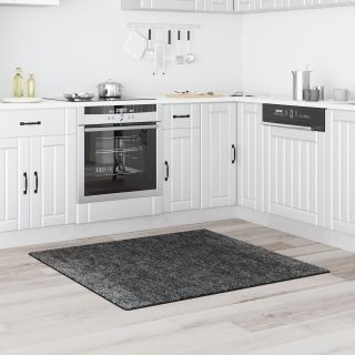 Pehme Vaip Lateksi Alusega Tumehall 120x120 cm