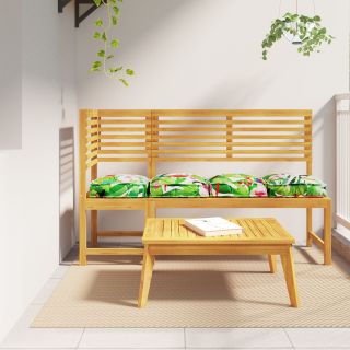 Pallatikatted istmele 4 tk Troopiline džungel 40x40x8 cm Oxfordi kangas
