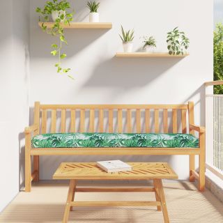 Palletipadjad pingile 2 tk Lehemuster 180x40x8 cm Oxford kangas
