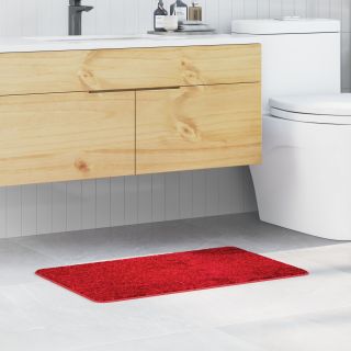 Vannitoavaip Ristkülik Punane 50x80 cm Polüpropüleen Libisemisvastane