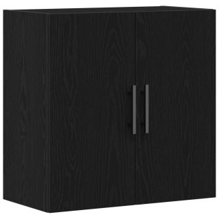 Seinaleht Must Tamme 60x31x60 cm Tehisest Puidust