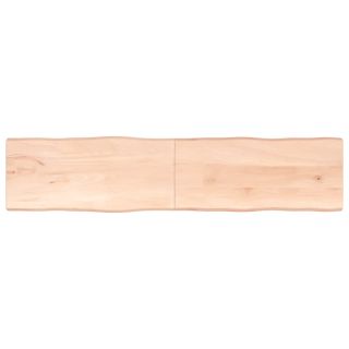 lauaplaat, 220x50x(2-4) cm, täispuit, naturaalsed servad