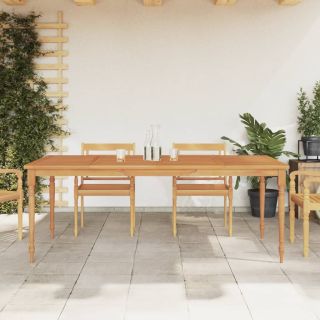 Batavia laud, 200 x 100 x 75 cm, tiikpuu