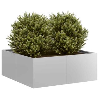 taimekast, 80x80x30 cm, tsingitud teras