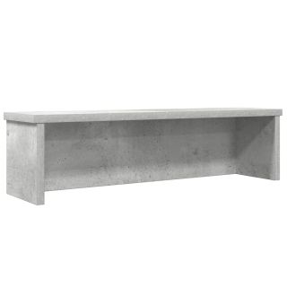virnastatav köögiriiul, betoonhall, 50x15x16 cm, tehispuit