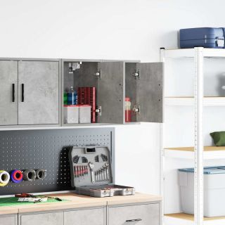 garaaži seinakapid 2 tk, betoonhall, tehispuit