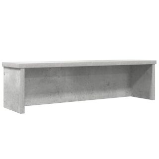 virnastatav köögiriiul, betoonhall, 60x15x16 cm, tehispuit