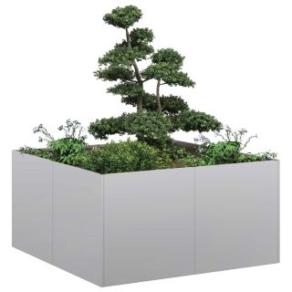 taimekast, 80x80x40 cm, tsingitud teras