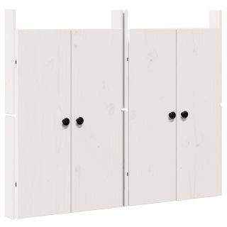 Välised köögikapid 2 tk Valge 50x9x82 cm Tugev männipuit