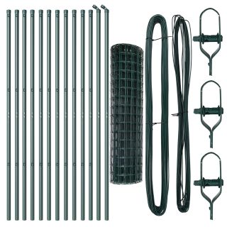 Euro Aed 13 postiga 1.2x25 m galvaniseeritud teras rohelises