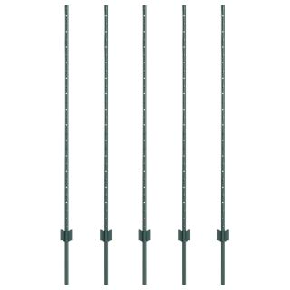 Aedpostid 5 tk U-kanal Roheline 140 cm Teras