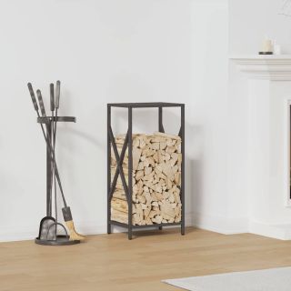 Küttepuurest Must 34x25x70 cm Külmvaltsitud teras