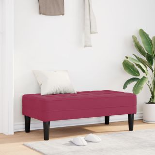 Pink Veini Punane 113x57x39 cm Samet