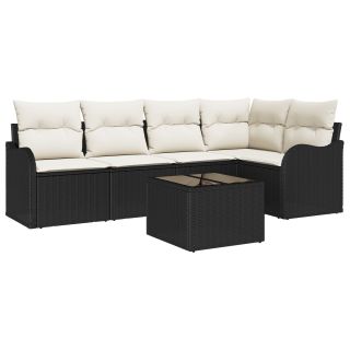 5 osaline aiadiivanikomplekt padjaga pruun polü rattan,2-kohaline aiadiivan padjaga must polü rattan