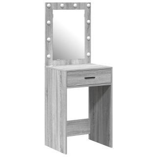 Tualettlaud LED Valgustusega Hall Sonoma 50x41x135 cm