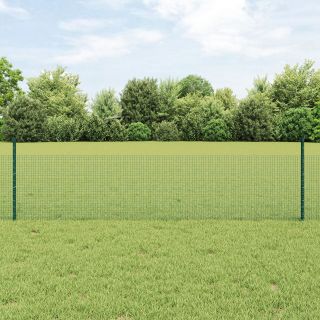 Kana traadi aedade komplekt 2 tk Roheline Tsinkplekk 25 x 0.5 m