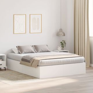 Hoiustamisvoodi Raam Valge 160x200 cm