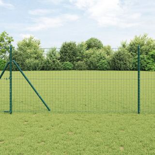 Euro Aed 13 posti 1.2x25 m galvaniseeritud terasest rohelisel