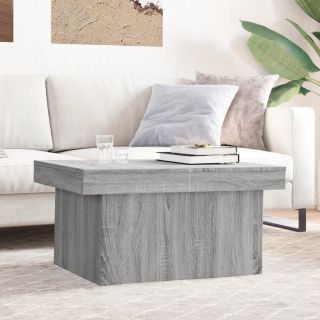 kohvilaud, hall Sonoma tamm, 100 x 55 x 40 cm, tehispuit