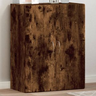 dokumendikapp, suitsutatud tamm, 60x32x77,5 cm, tehispuit