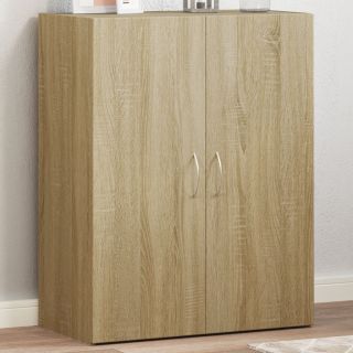 dokumendikapp, Sonoma tamm, 60x32x77,5 cm, tehispuit