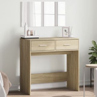 peegliga tualettlaud, Sonoma tamm, 80 x 39 x 80 cm