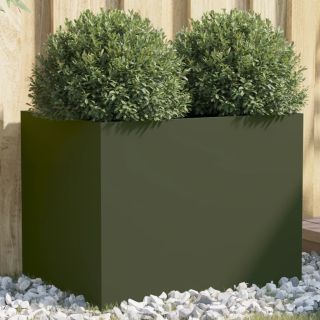 aia taimekast, oliiviroheline, 62x47x46 cm, teras