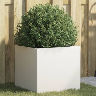 taimekast valge 42x40x39 cm, teras