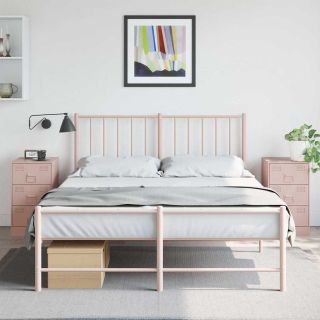 öökapid 2 tk, roosa, 34,5x39x62 cm, teras