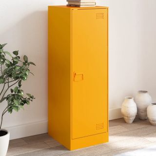 puhvetkapp, sinepikollane, 34,5x39x107 cm, teras
