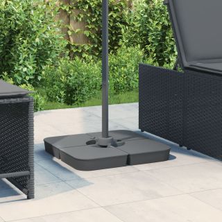 4-osaline päikesevarju aluse komplekt Cross Stand