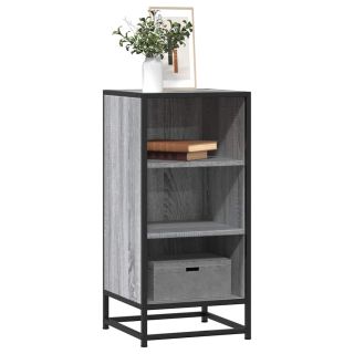 puhvetkapp, hall Sonoma tamm, 35,5x35x76 cm, tehispuit/metall