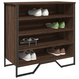 Тумба для обуви, коричневый дуб, 80 x 38 x 78 см, искусственное дерево