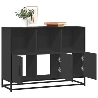 puhvetkapp, must, 100x35x76 cm, tehispuit