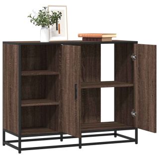 puhvetkapp pruun tamm 92x35x76 cm Engineered Wood