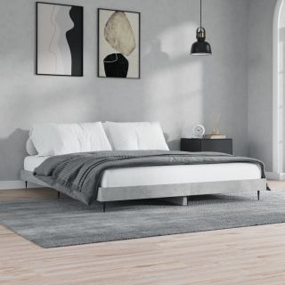 voodiraam, betoonhall, 200 x 200 cm, tehispuit