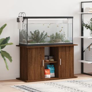 akvaariumi alus, pruun tamm, 101 x 41 x 58 cm, tehispuit