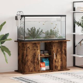akvaariumi alus, suitsutatud tamm, 101 x 41 x 58 cm, tehispuit
